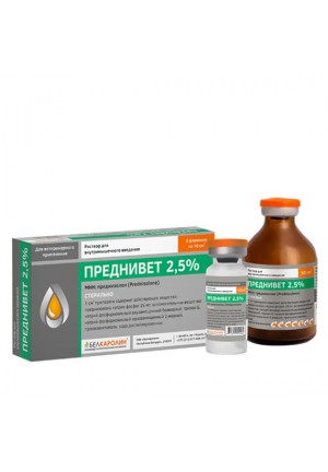 Преднивет 2,5% 50 мл